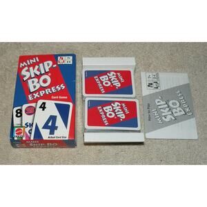 Mini Skip-Bo Express L1984 Card Game New Open Box